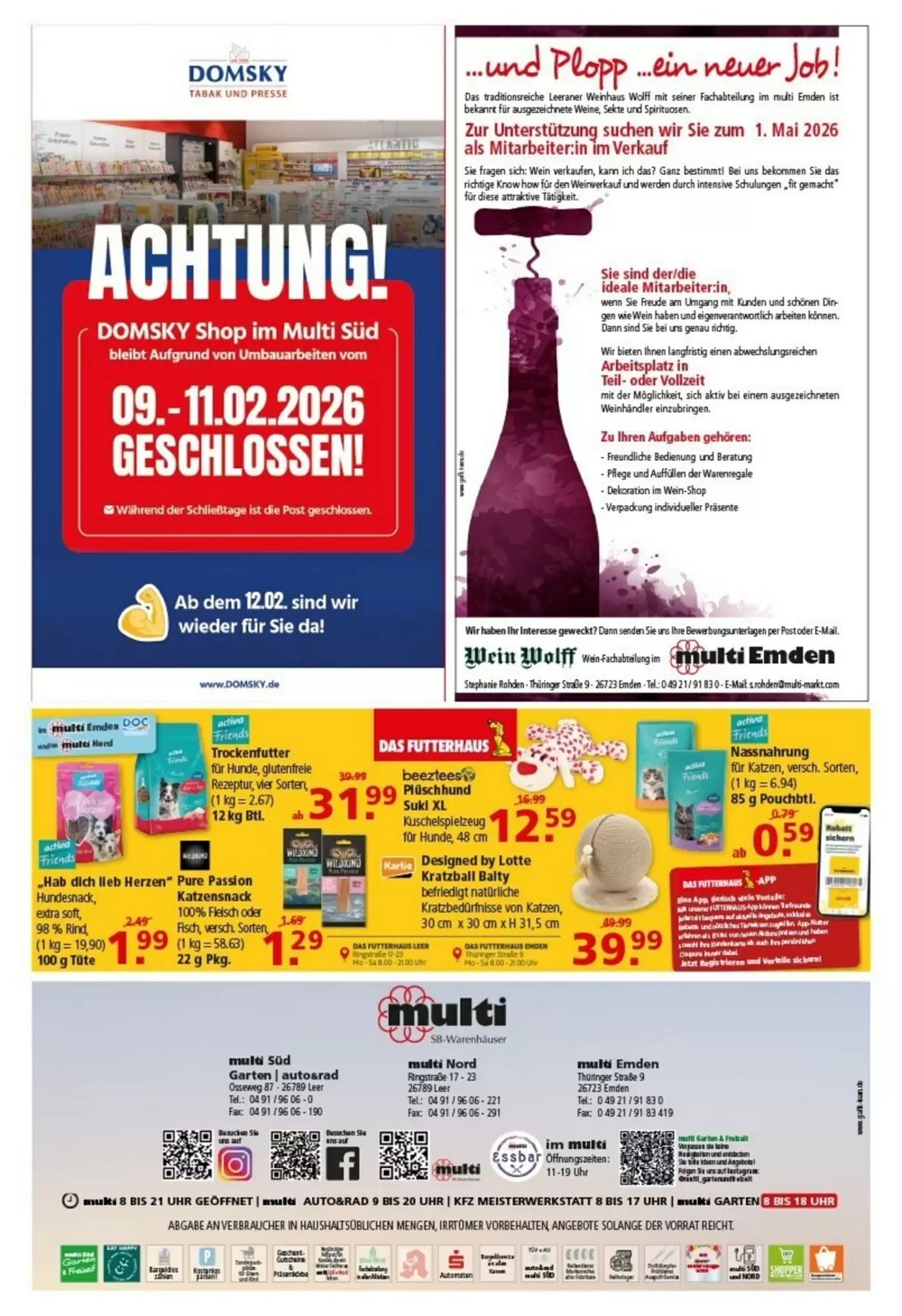 Multi Markt Prospekt (ab 09.02.2026) zum Blättern - Seite 20