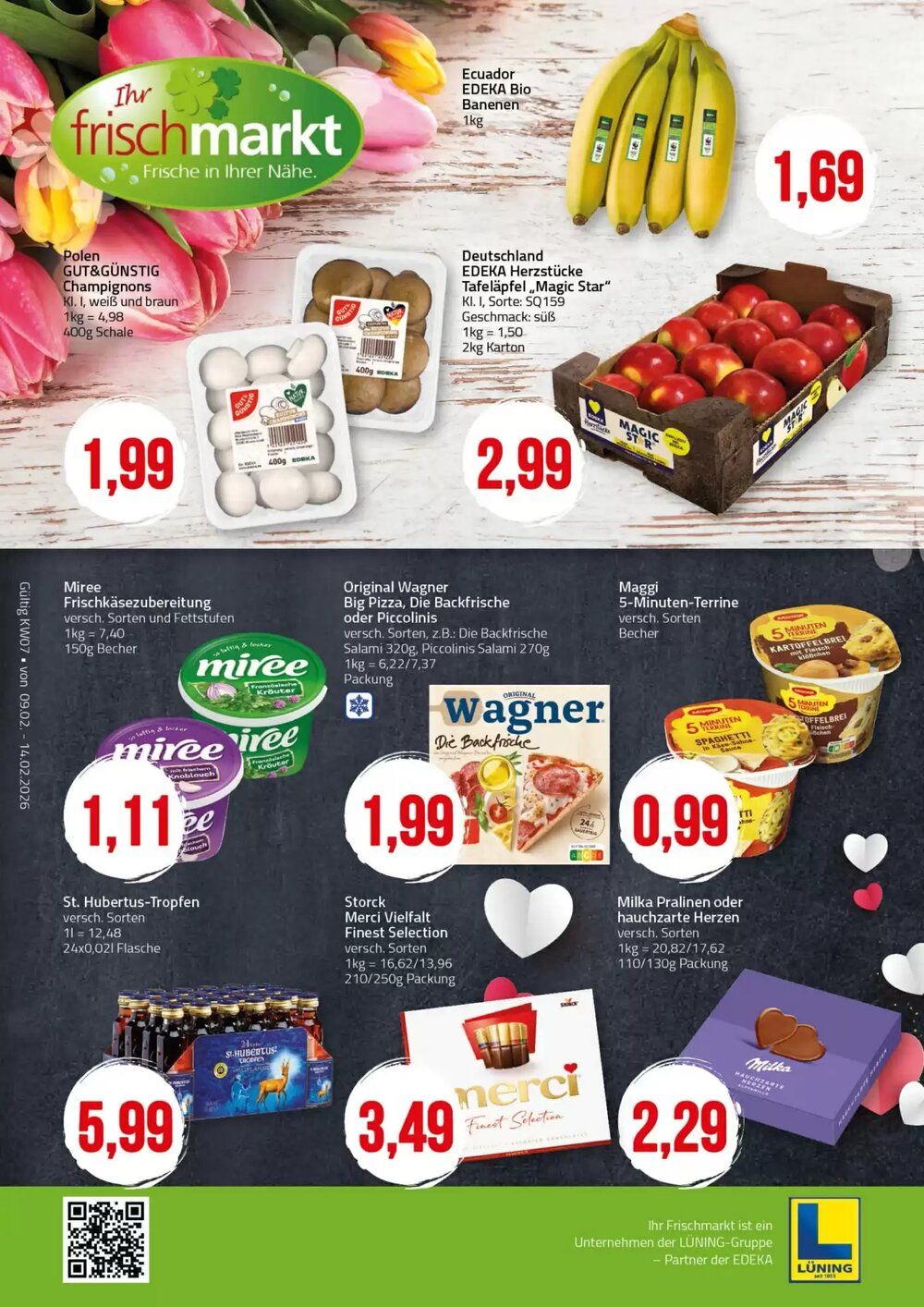 Ihr Frischmarkt Prospekt (ab 09.02.2026) zum Blättern - Seite 1