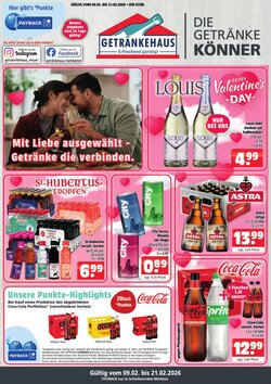 Getränkehaus Prospekt (ab 09.02.2026) zum Blättern