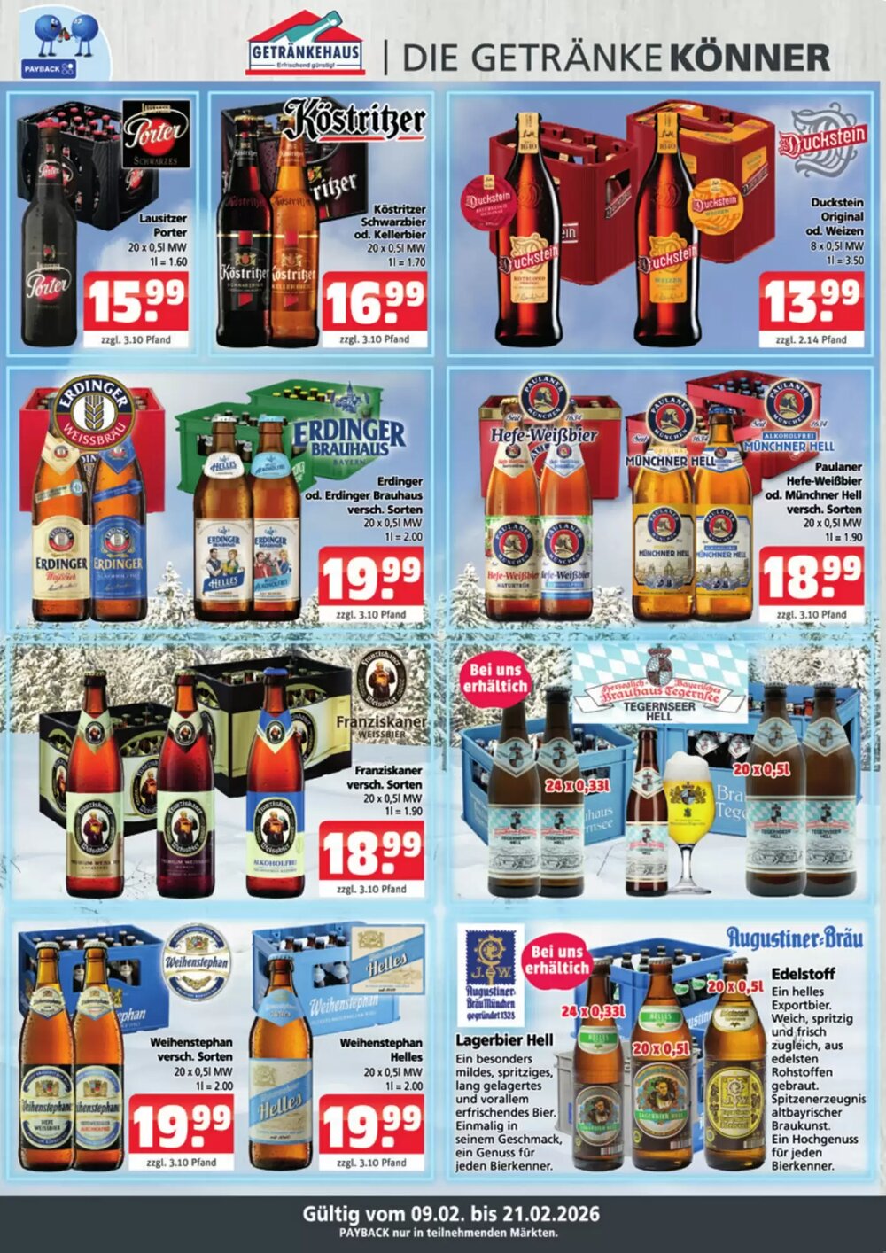 Getränkehaus Prospekt (ab 09.02.2026) zum Blättern - Seite 5