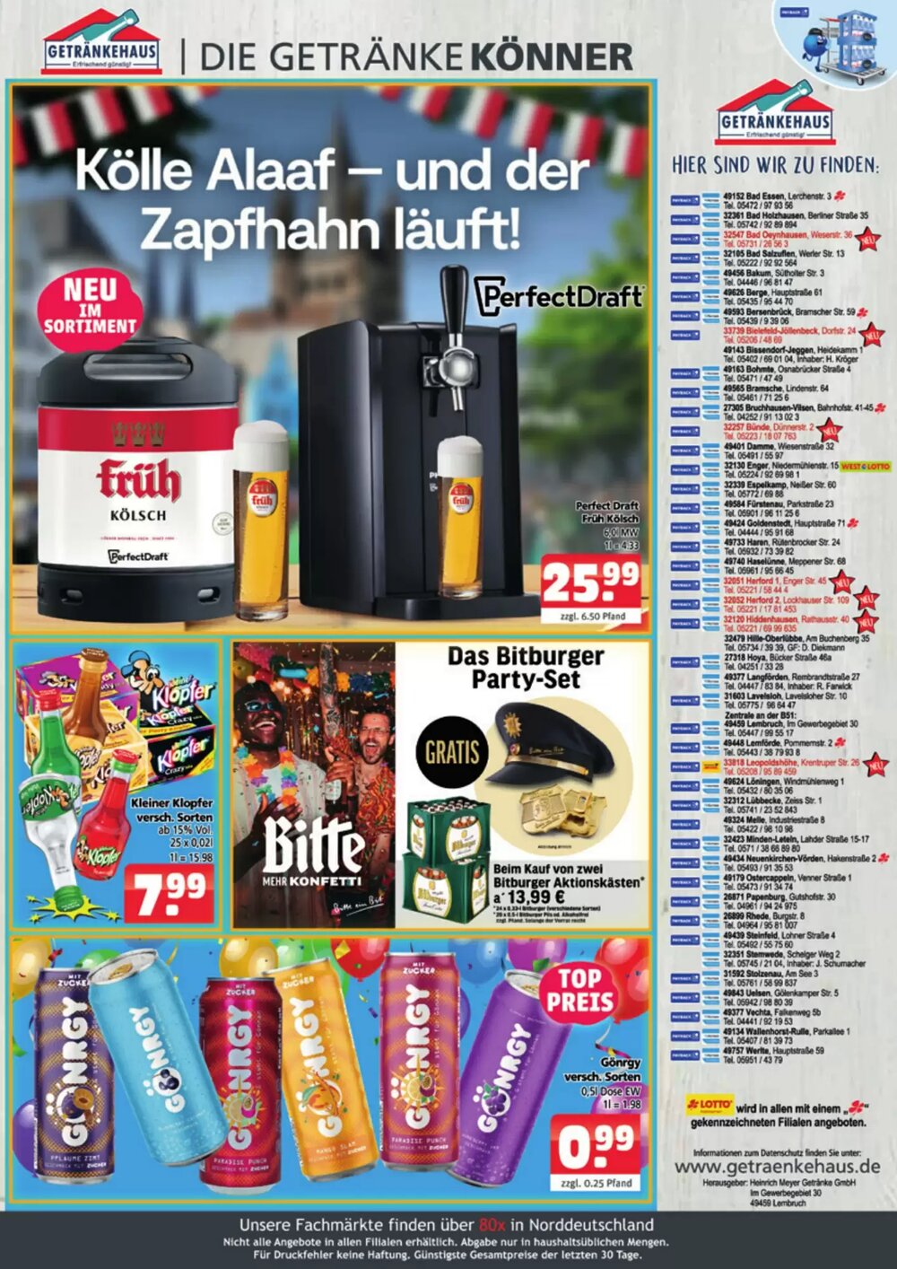 Getränkehaus Prospekt (ab 09.02.2026) zum Blättern - Seite 8