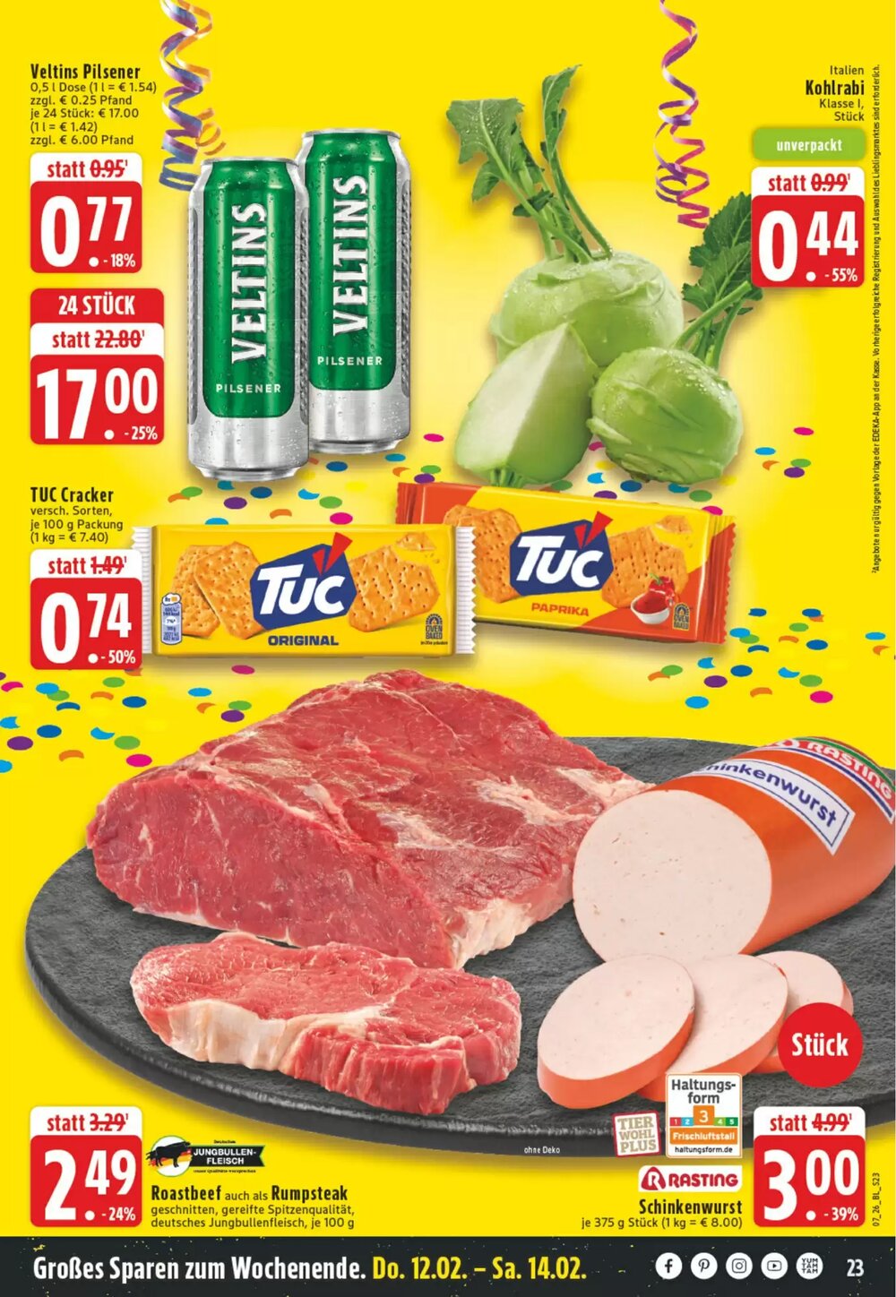EDEKA Vogl Prospekt (ab 09.02.2026) zum Blättern - Seite 25