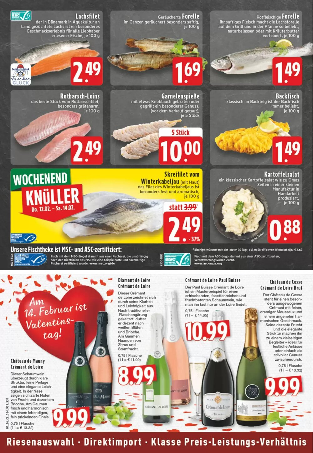 EDEKA Vogl Prospekt (ab 09.02.2026) zum Blättern - Seite 26