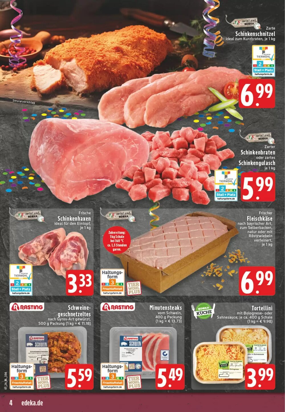 EDEKA Vogl Prospekt (ab 09.02.2026) zum Blättern - Seite 6