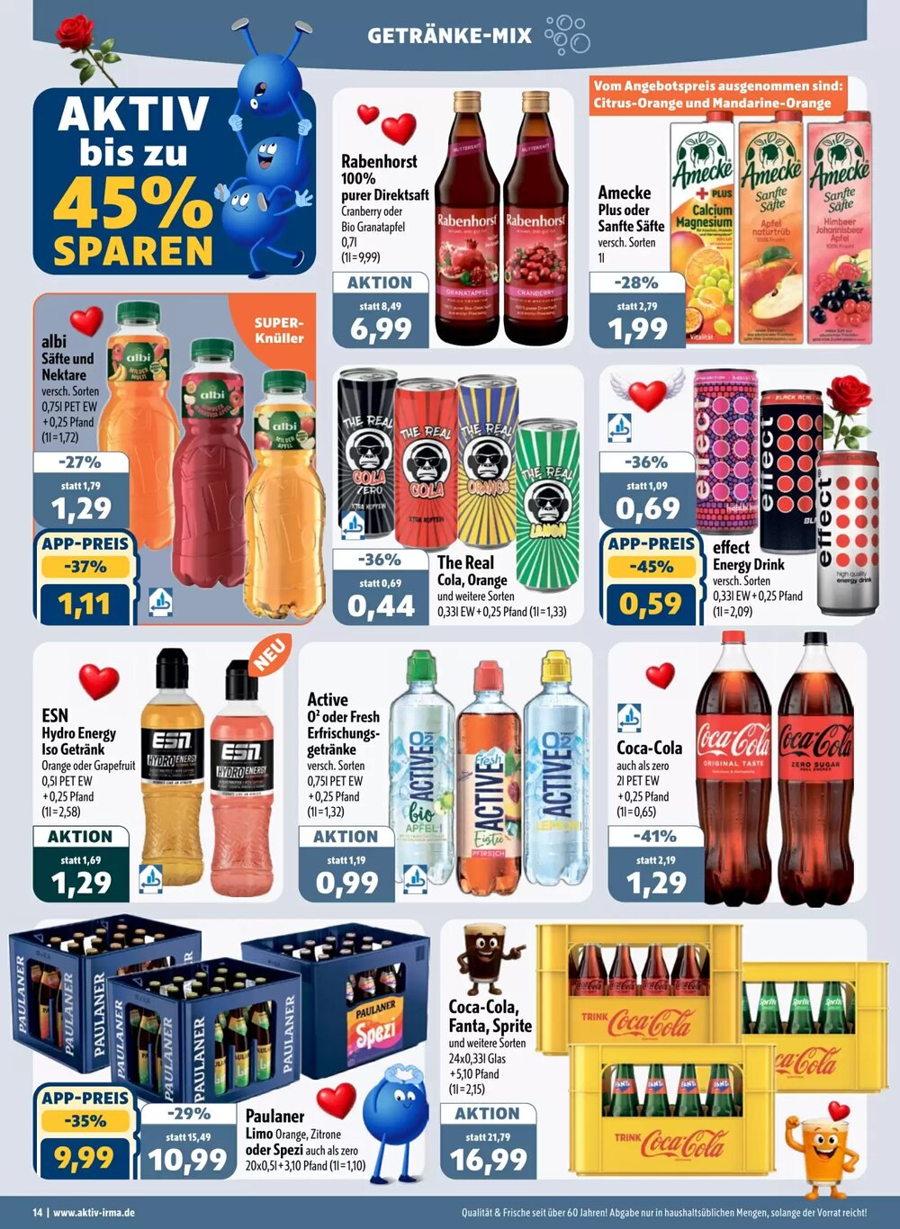 Aktiv Irma Prospekt (ab 09.02.2026) zum Blättern - Seite 14
