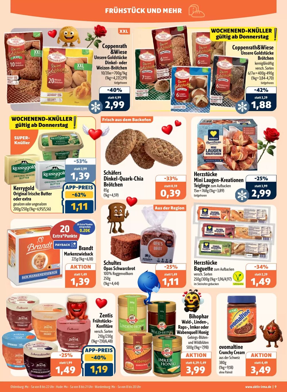 Aktiv Irma Prospekt (ab 09.02.2026) zum Blättern - Seite 9