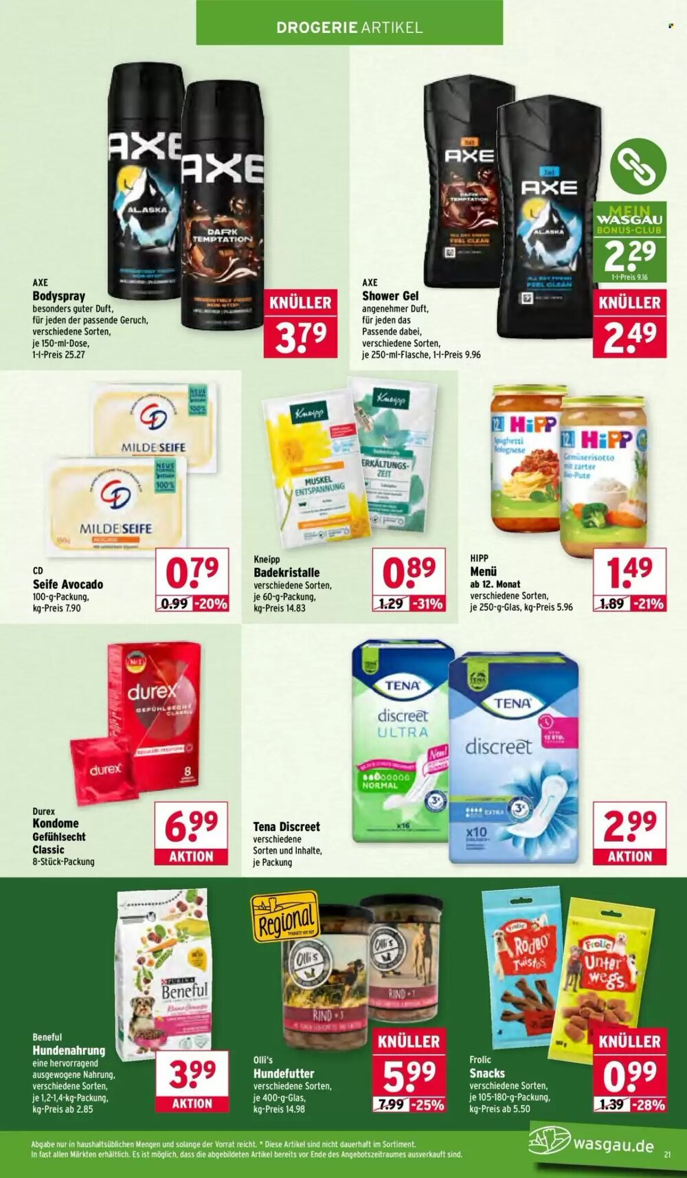 Wasgau Prospekt (ab 09.02.2026) zum Blättern - Seite 21
