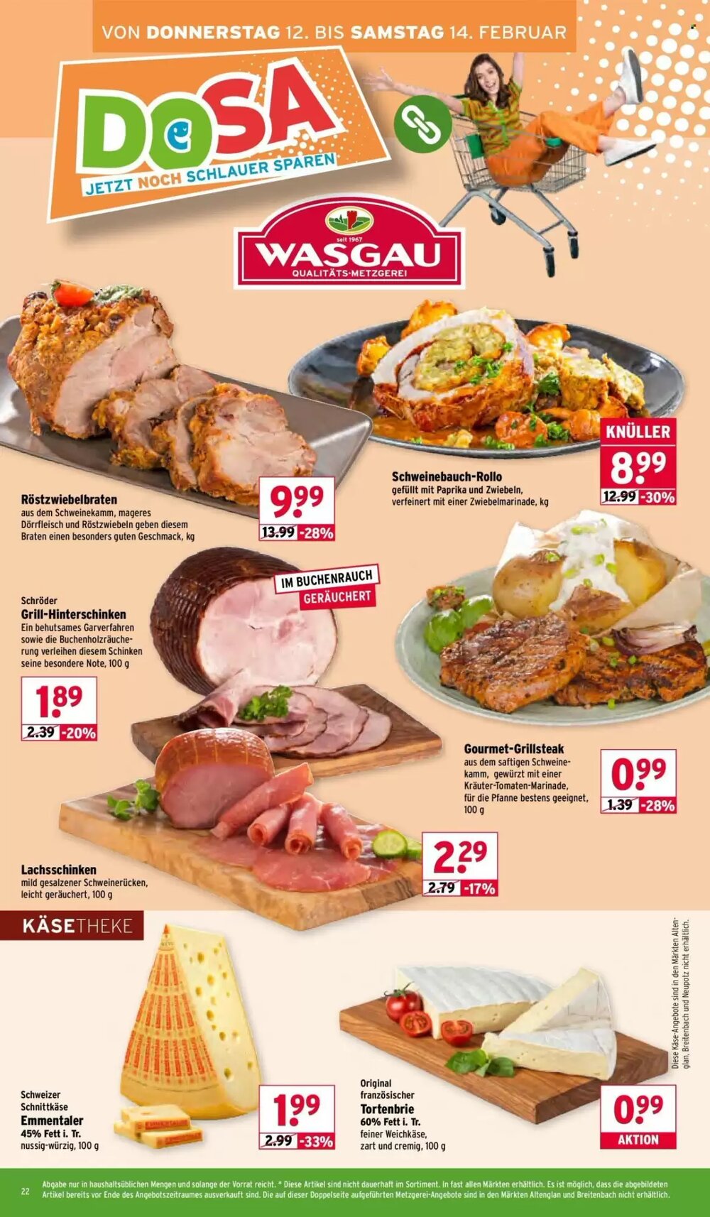 Wasgau Prospekt (ab 09.02.2026) zum Blättern - Seite 22