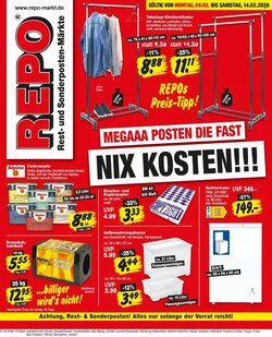 Repo Markt Prospekt (ab 09.02.2026) zum Blättern