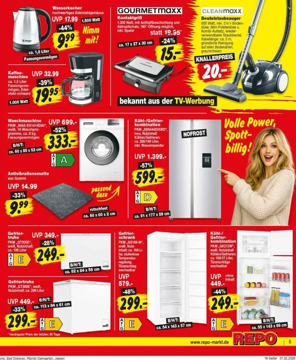 Repo Markt Prospekt (ab 09.02.2026) zum Blättern - Seite 5