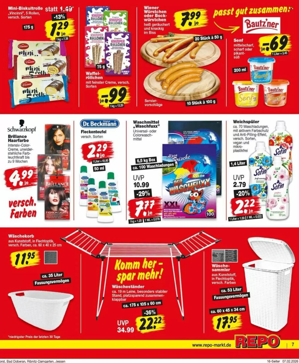 Repo Markt Prospekt (ab 09.02.2026) zum Blättern - Seite 7