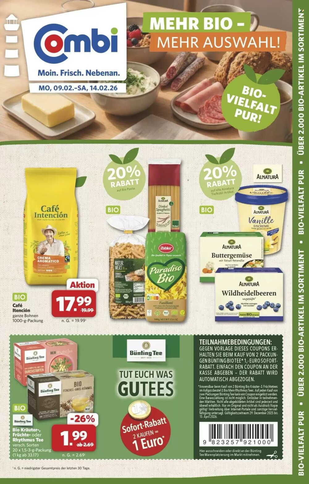Combi Prospekt (ab 09.02.2026) zum Blättern - Seite 1