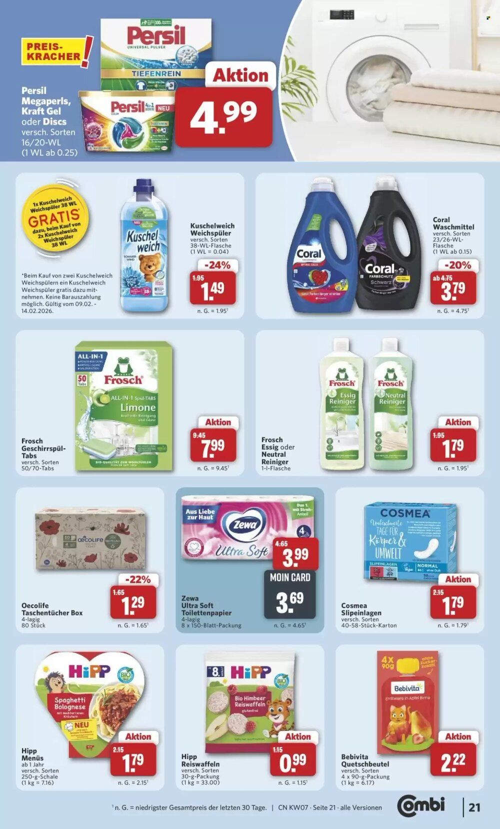 Combi Prospekt (ab 09.02.2026) zum Blättern - Seite 23