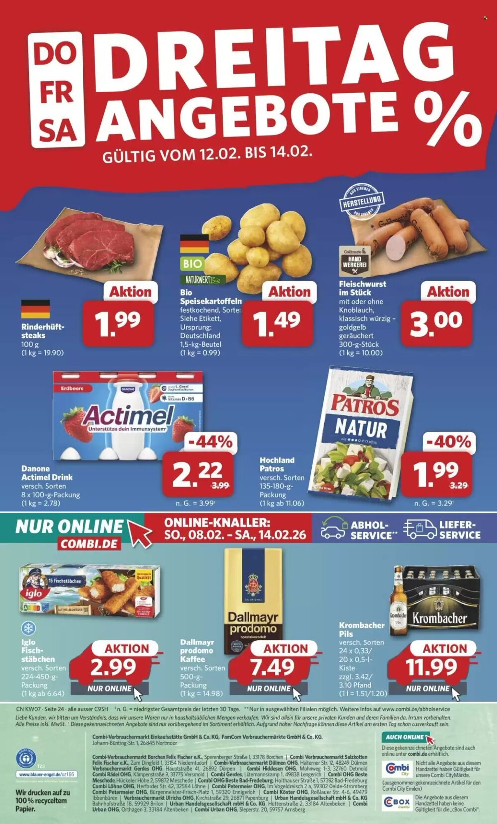 Combi Prospekt (ab 09.02.2026) zum Blättern - Seite 26
