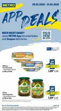METRO Prospekt (ab 09.02.2026) zum Blättern