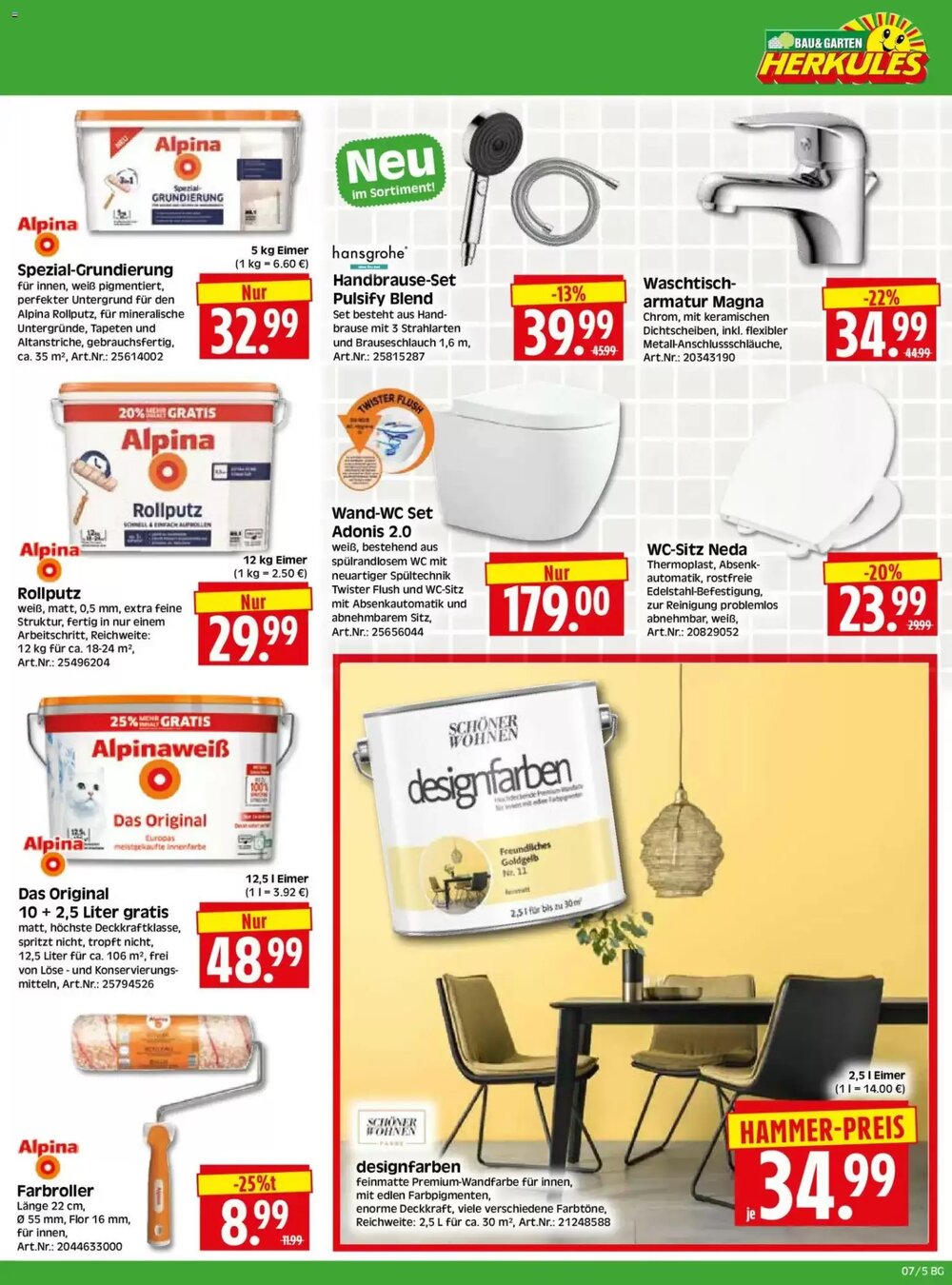 Edeka Herkules Prospekt (ab 09.02.2026) zum Blättern - Seite 5