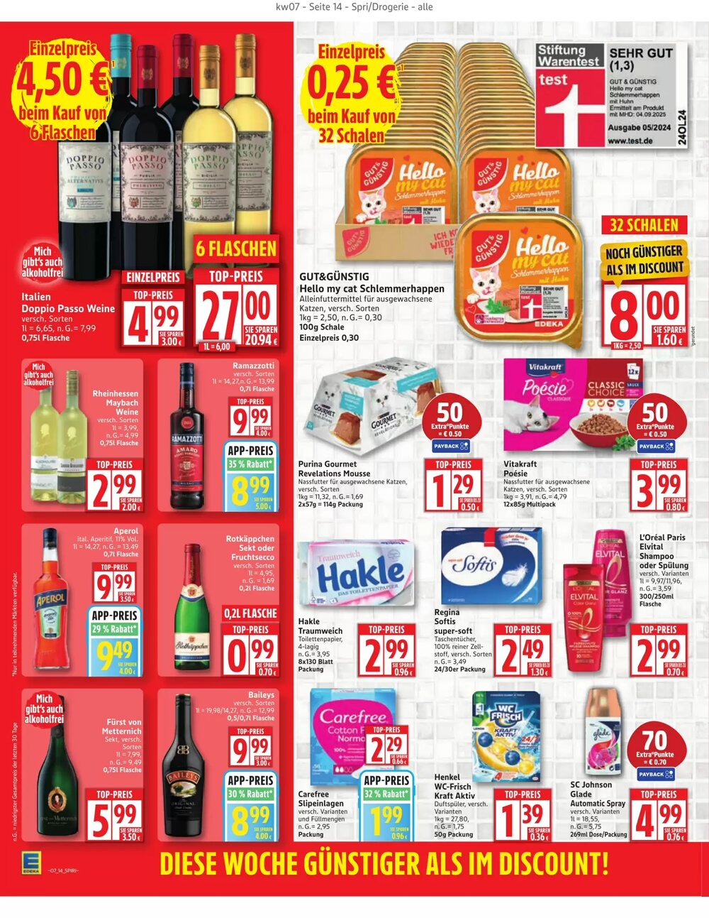 Edeka Prospekt (ab 09.02.2026) zum Blättern - Seite 14