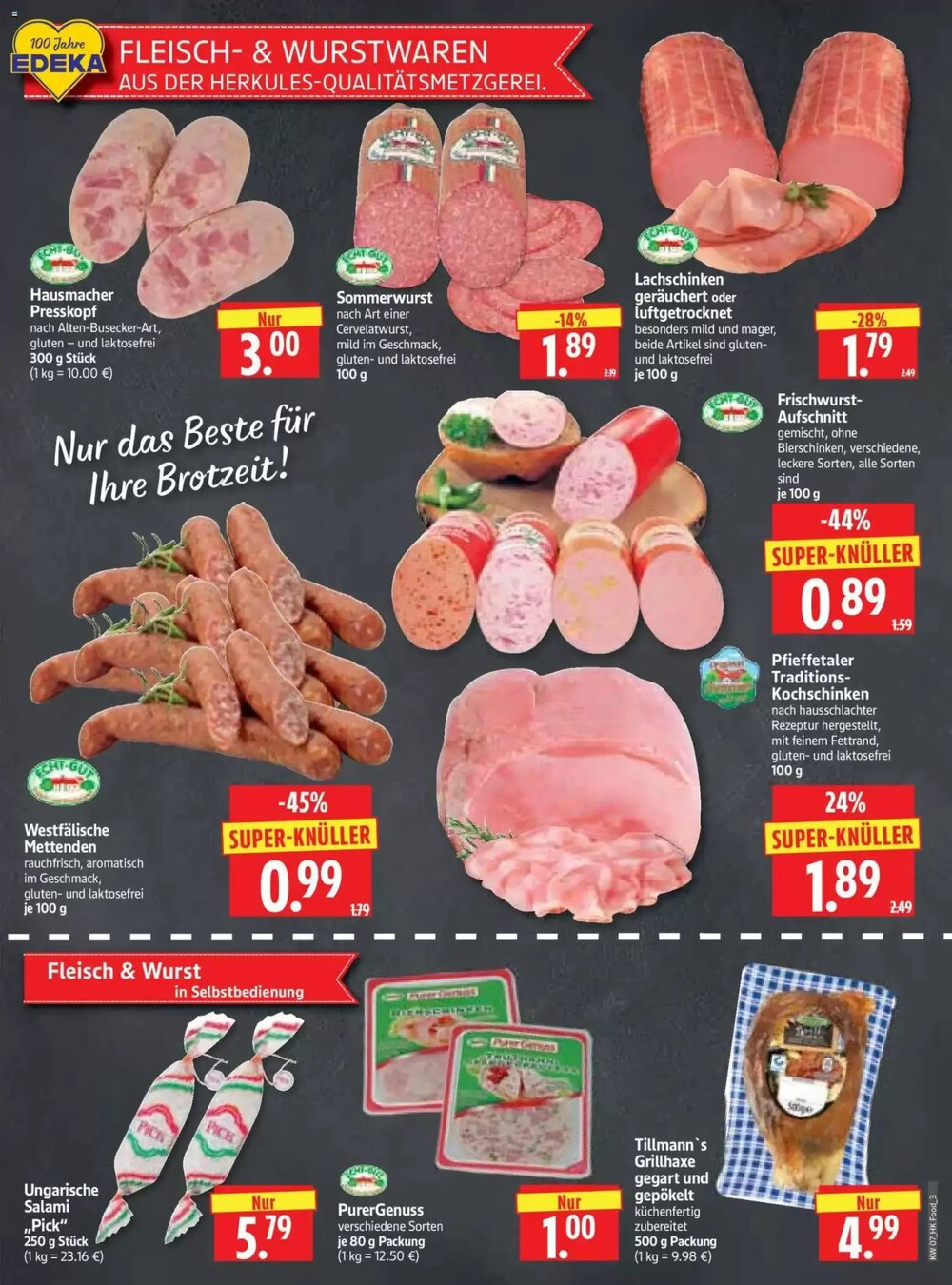 Edeka Herkules Prospekt (ab 09.02.2026) zum Blättern - Seite 3