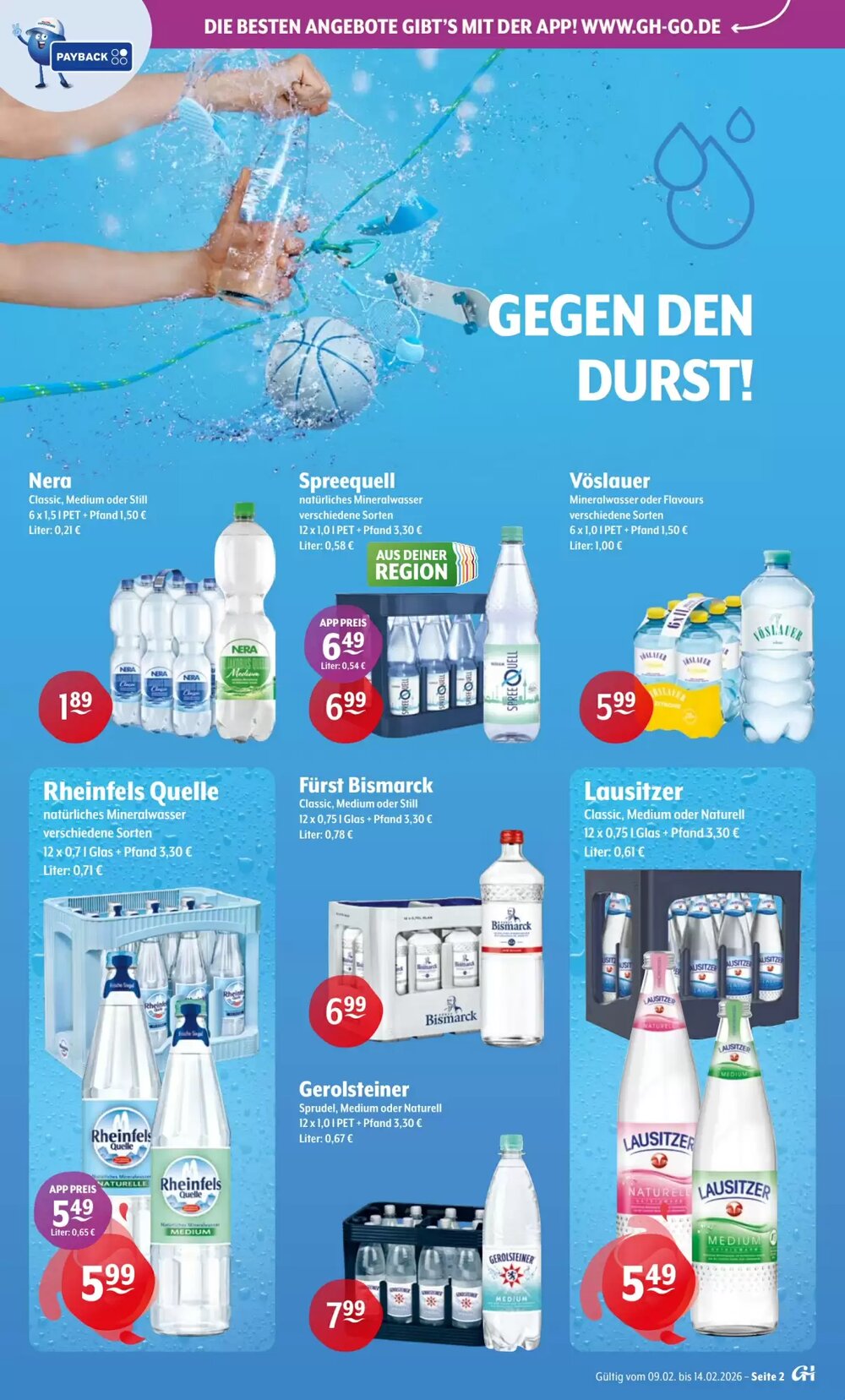 Trink und Spare Prospekt (ab 09.02.2026) zum Blättern - Seite 2