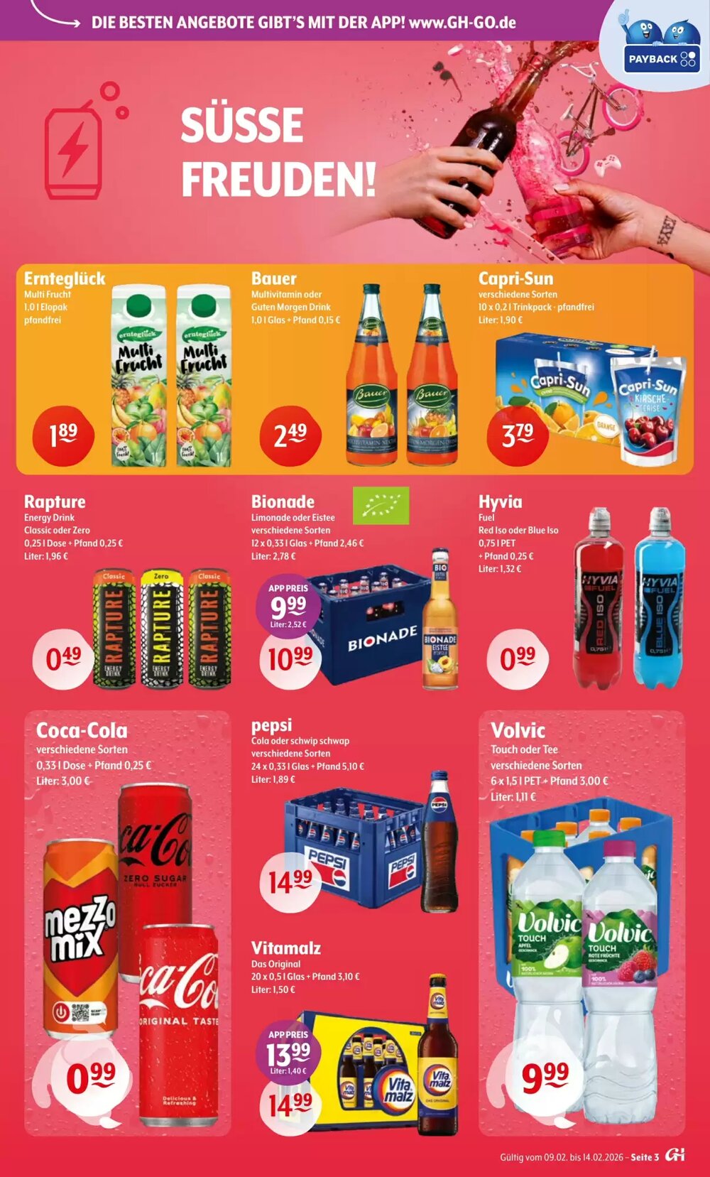 Trink und Spare Prospekt (ab 09.02.2026) zum Blättern - Seite 3