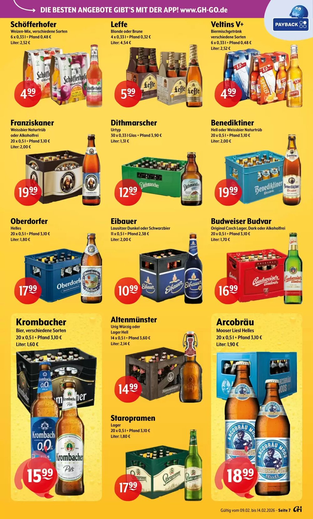 Trink und Spare Prospekt (ab 09.02.2026) zum Blättern - Seite 7