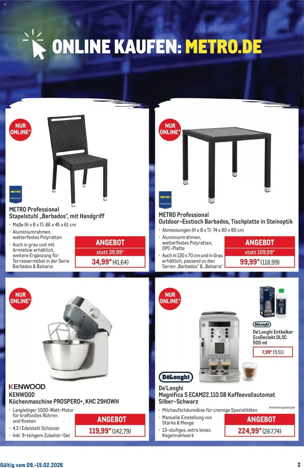 METRO Prospekt (ab 09.02.2026) zum Blättern - Seite 2
