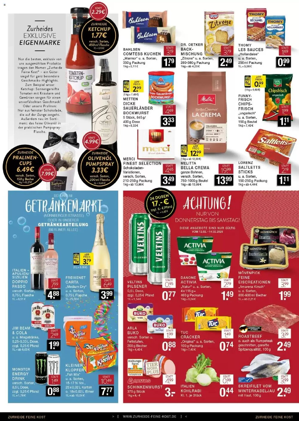 Edeka Zurheide Prospekt (ab 09.02.2026) zum Blättern - Seite 8