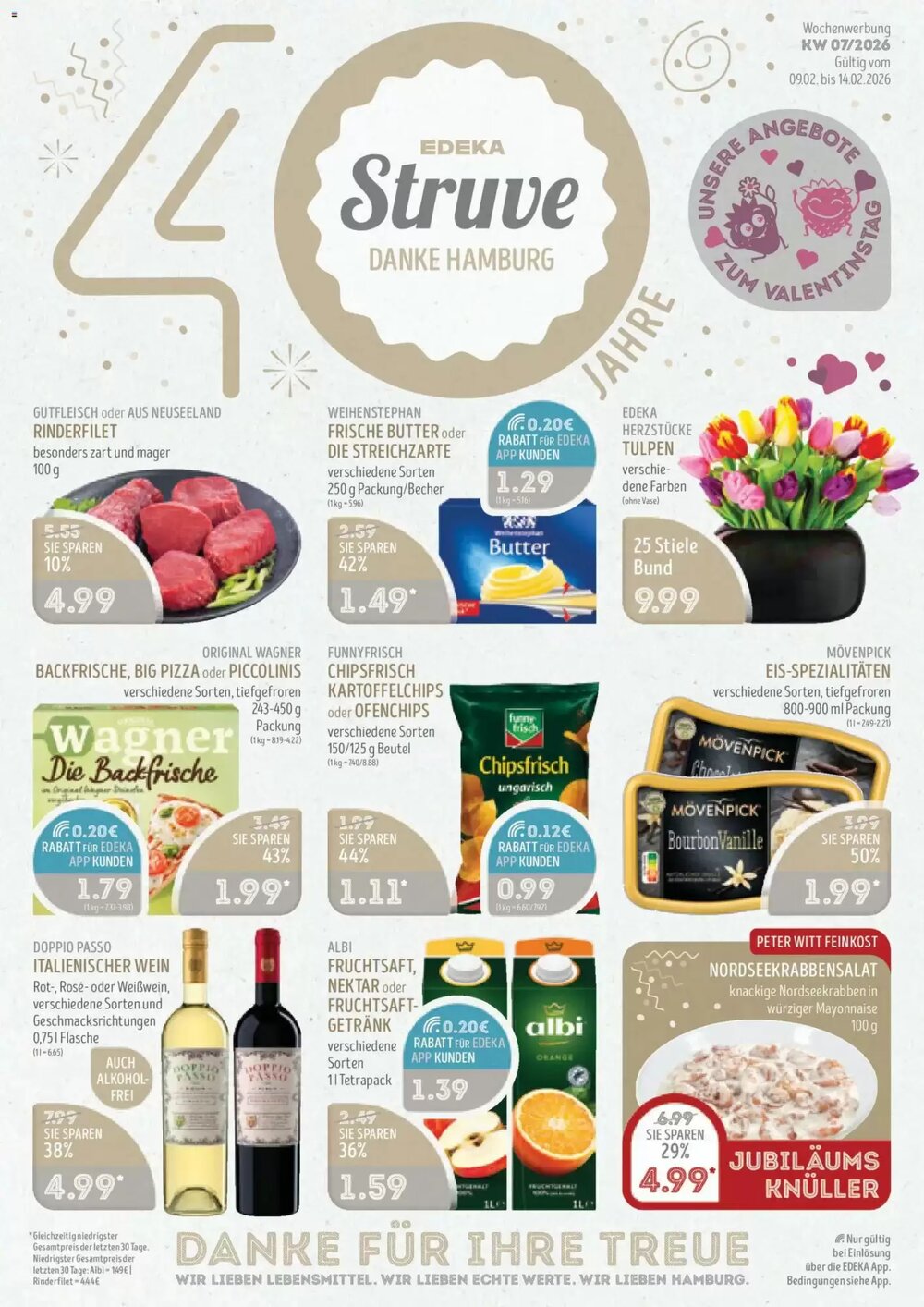 Edeka Struve Prospekt (ab 09.02.2026) zum Blättern - Seite 1