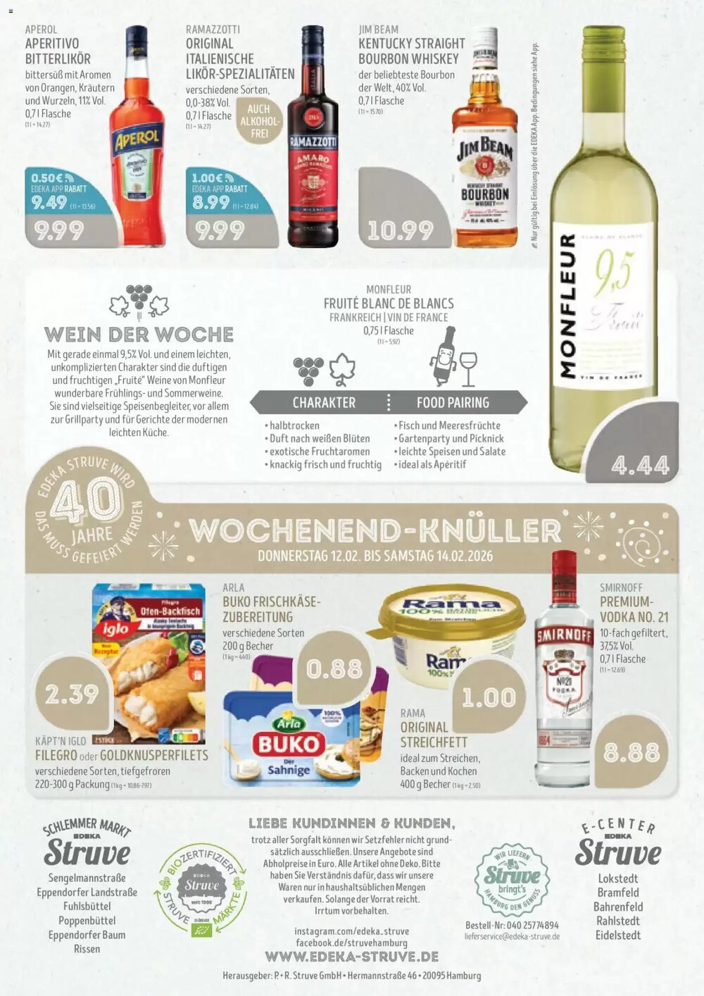 Edeka Struve Prospekt (ab 09.02.2026) zum Blättern - Seite 16