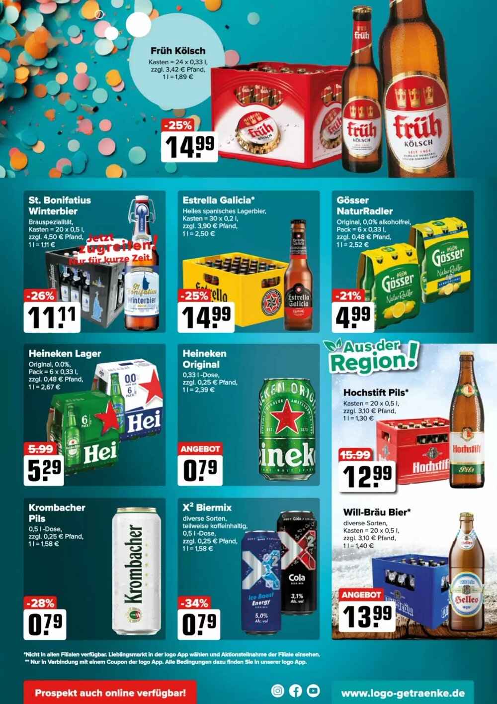 Logo Getränkemarkt Prospekt (ab 09.02.2026) zum Blättern - Seite 2