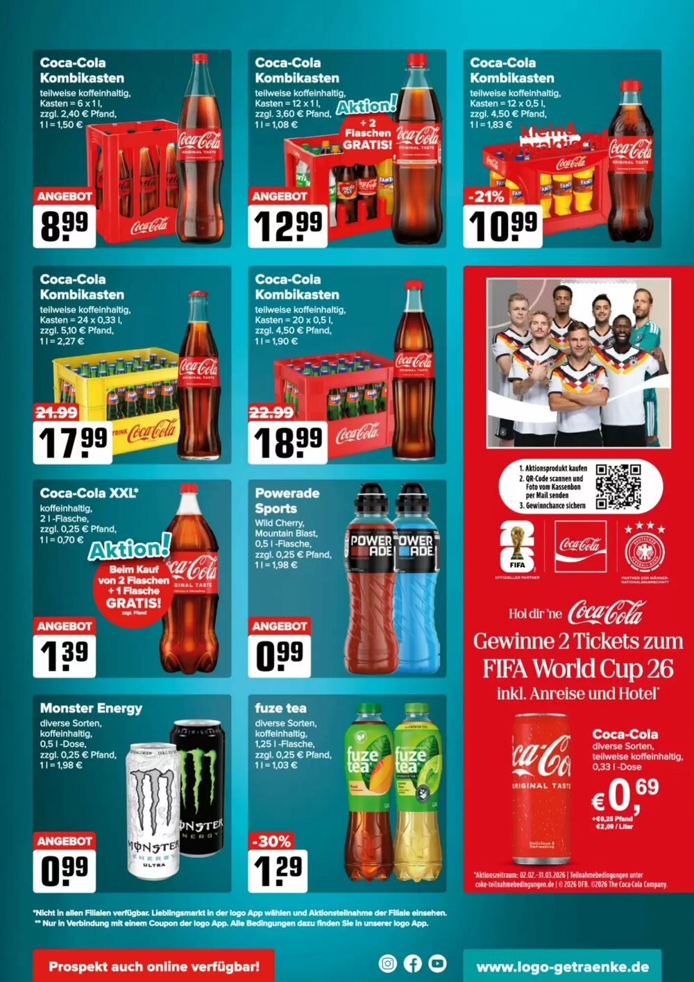 Logo Getränkemarkt Prospekt (ab 09.02.2026) zum Blättern - Seite 5