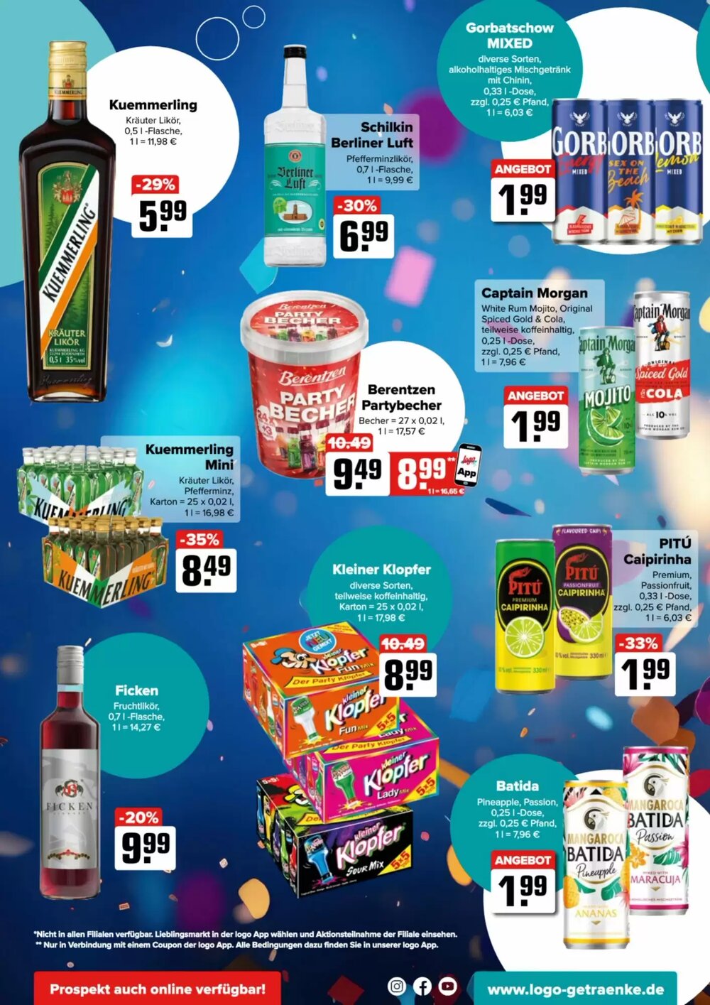 Logo Getränkemarkt Prospekt (ab 09.02.2026) zum Blättern - Seite 6