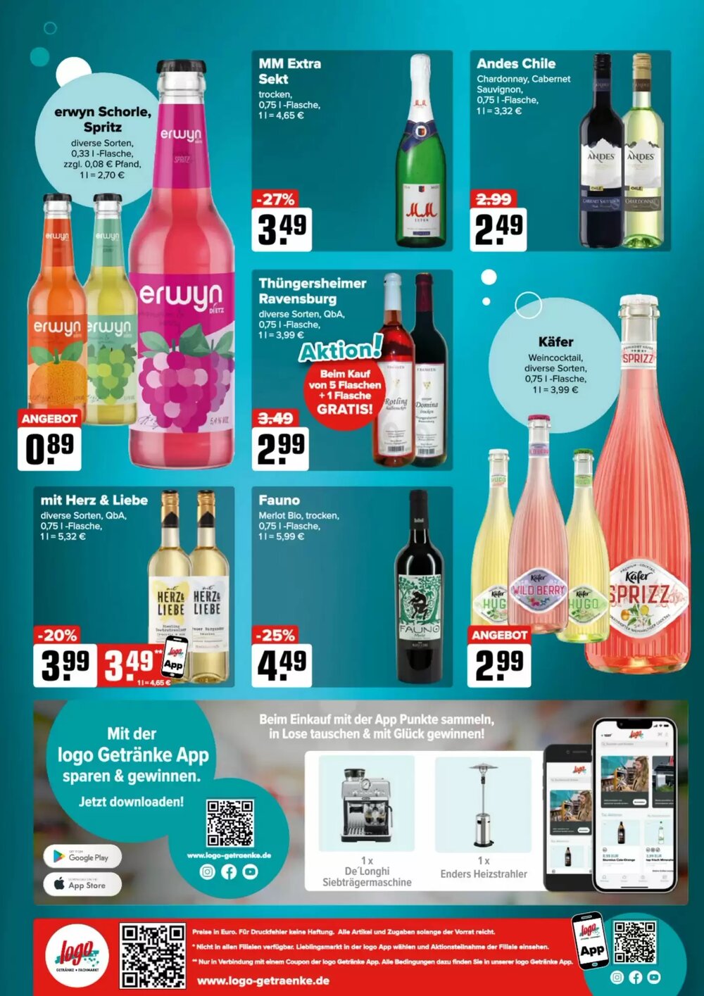Logo Getränkemarkt Prospekt (ab 09.02.2026) zum Blättern - Seite 8