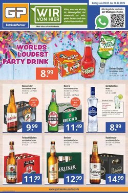 GetränkePartner Prospekt (ab 09.02.2026) zum Blättern