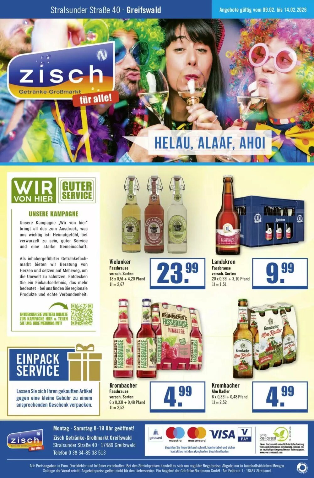 Zisch Prospekt (ab 09.02.2026) zum Blättern - Seite 8