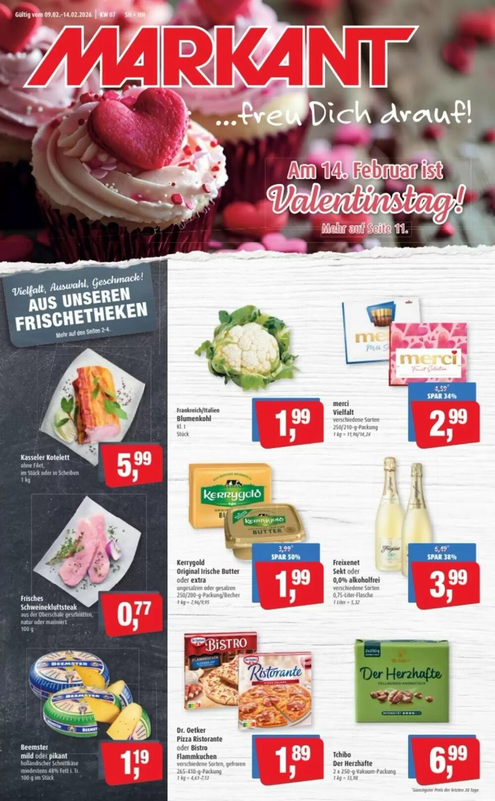 Markant Prospekt (ab 09.02.2026) zum Blättern - Seite 1