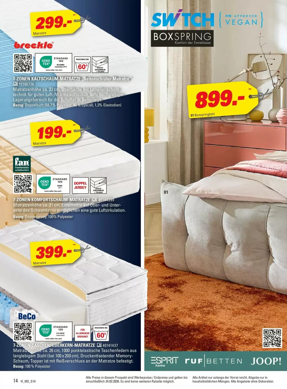 Höffner Prospekt (ab 10.02.2026) zum Blättern - Seite 14