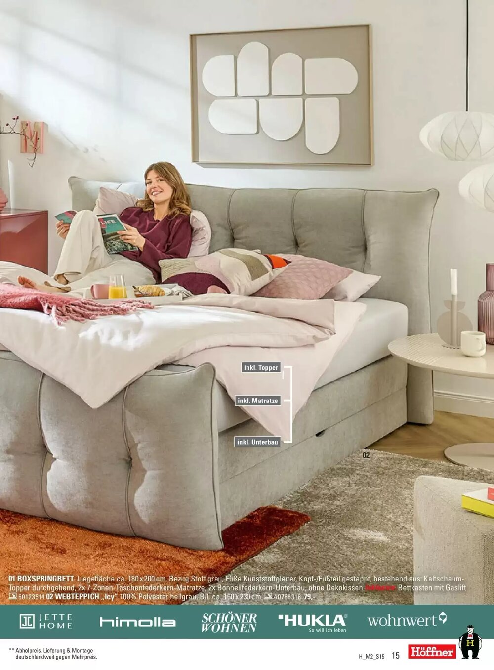 Höffner Prospekt (ab 10.02.2026) zum Blättern - Seite 15