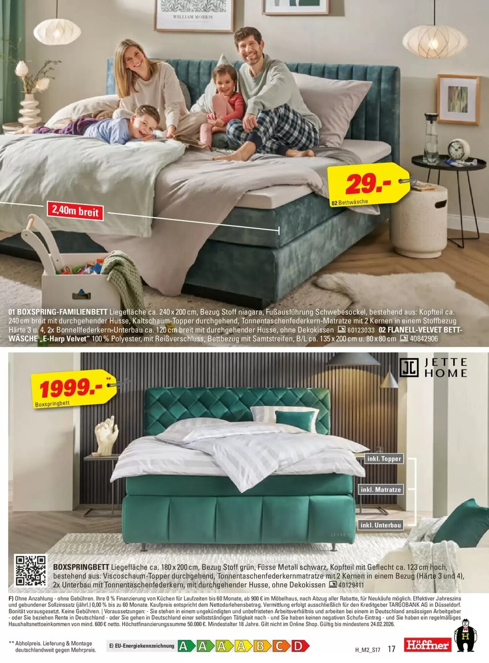 Höffner Prospekt (ab 10.02.2026) zum Blättern - Seite 17