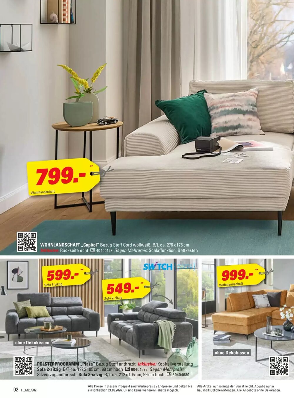 Höffner Prospekt (ab 10.02.2026) zum Blättern - Seite 2