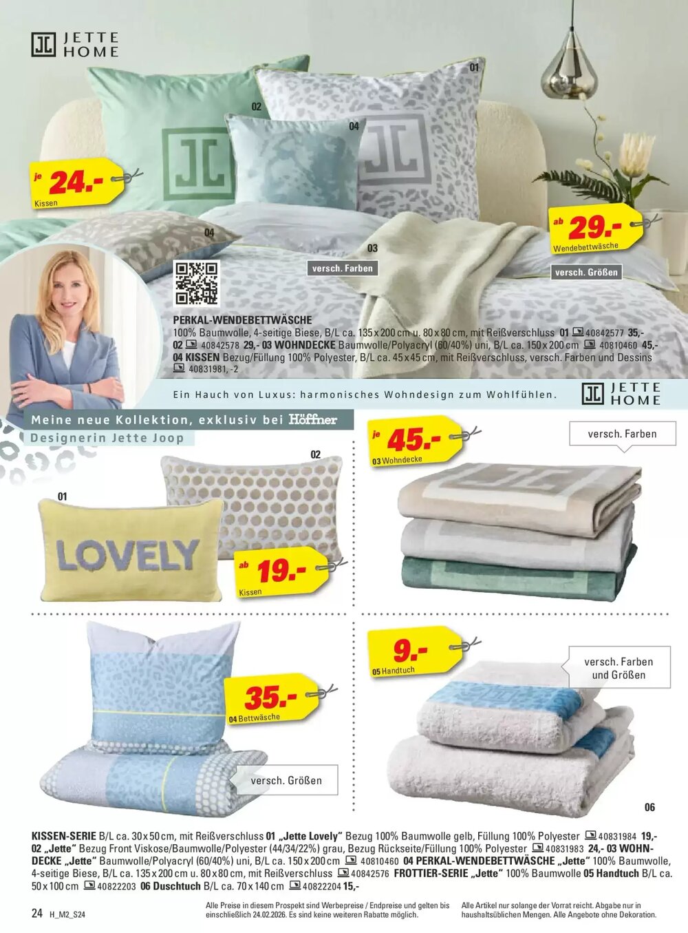 Höffner Prospekt (ab 10.02.2026) zum Blättern - Seite 24
