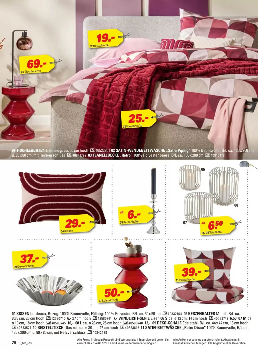 Höffner Prospekt (ab 10.02.2026) zum Blättern - Seite 26