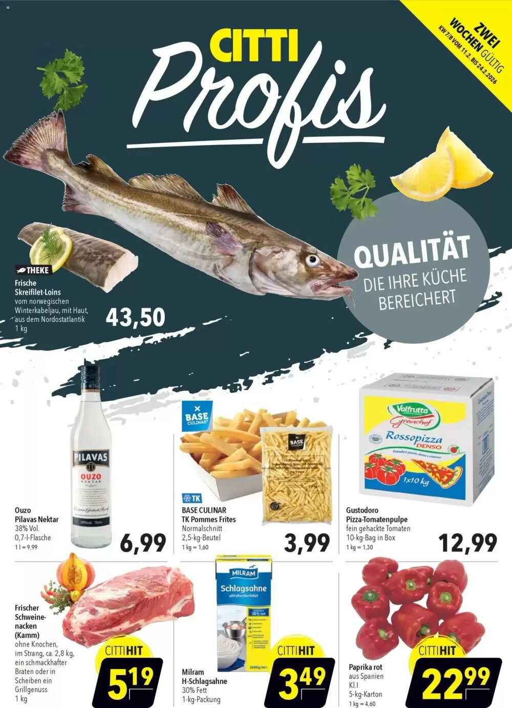 CITTI Markt Prospekt (ab 11.02.2026) zum Blättern - Seite 1