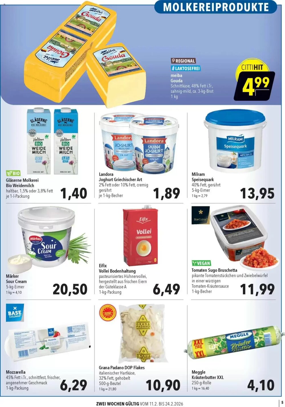 CITTI Markt Prospekt (ab 11.02.2026) zum Blättern - Seite 5