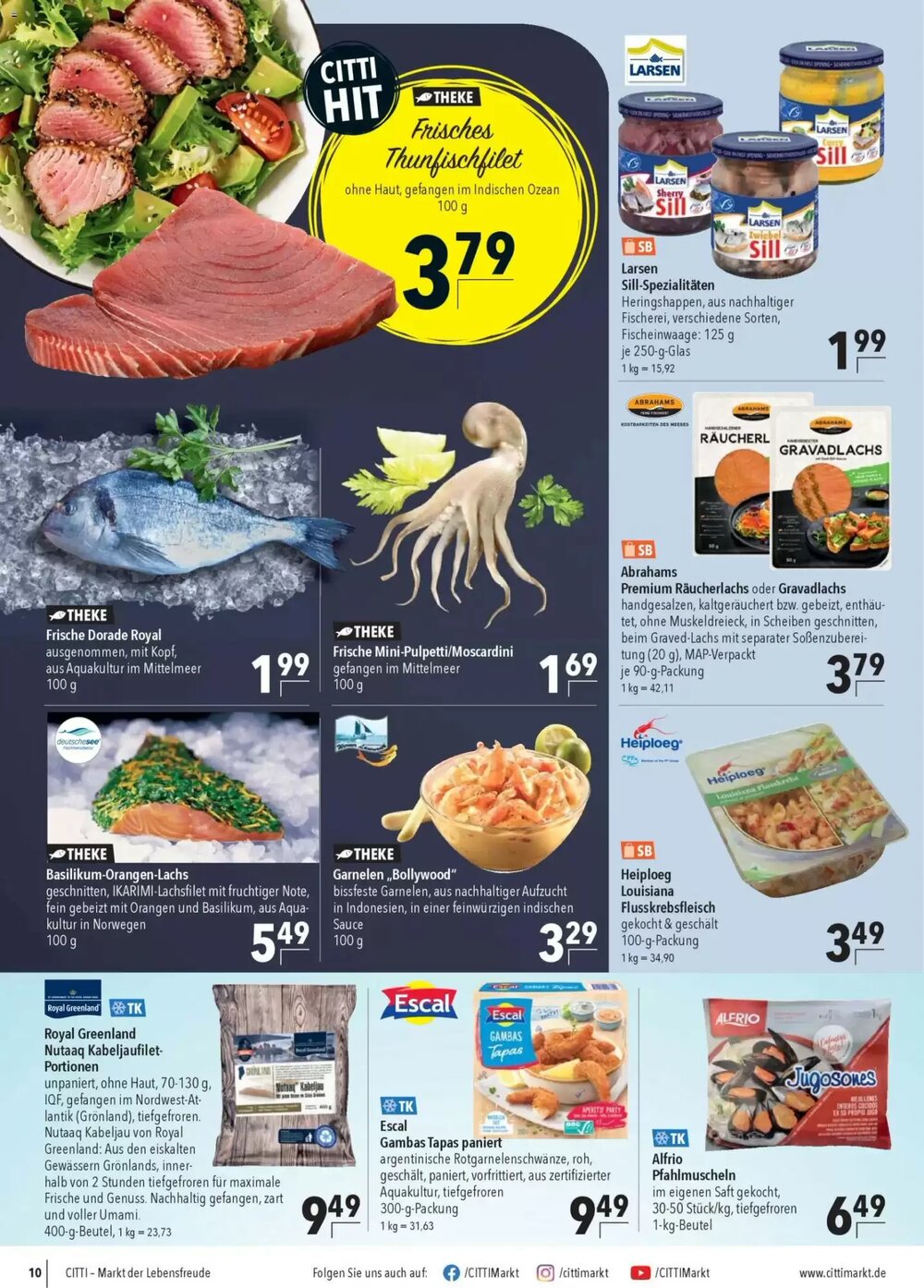 CITTI Markt Prospekt (ab 11.02.2026) zum Blättern - Seite 10