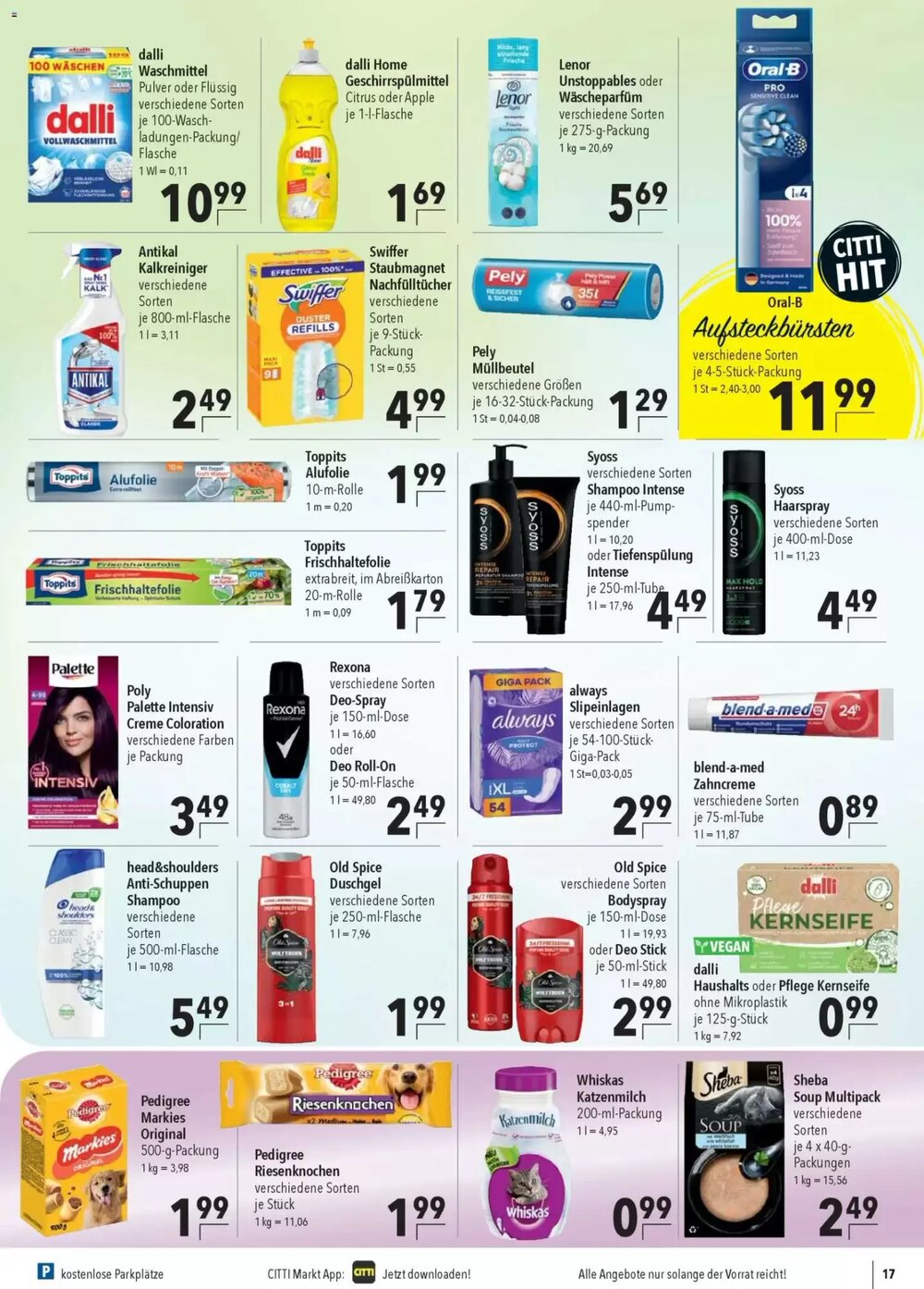 CITTI Markt Prospekt (ab 11.02.2026) zum Blättern - Seite 19