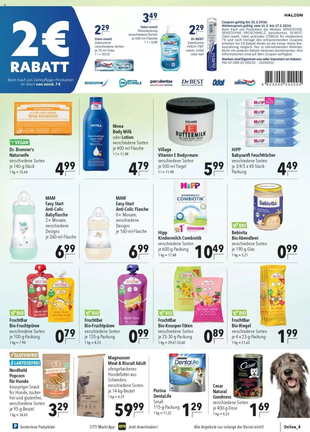 CITTI Markt Prospekt (ab 11.02.2026) zum Blättern - Seite 21