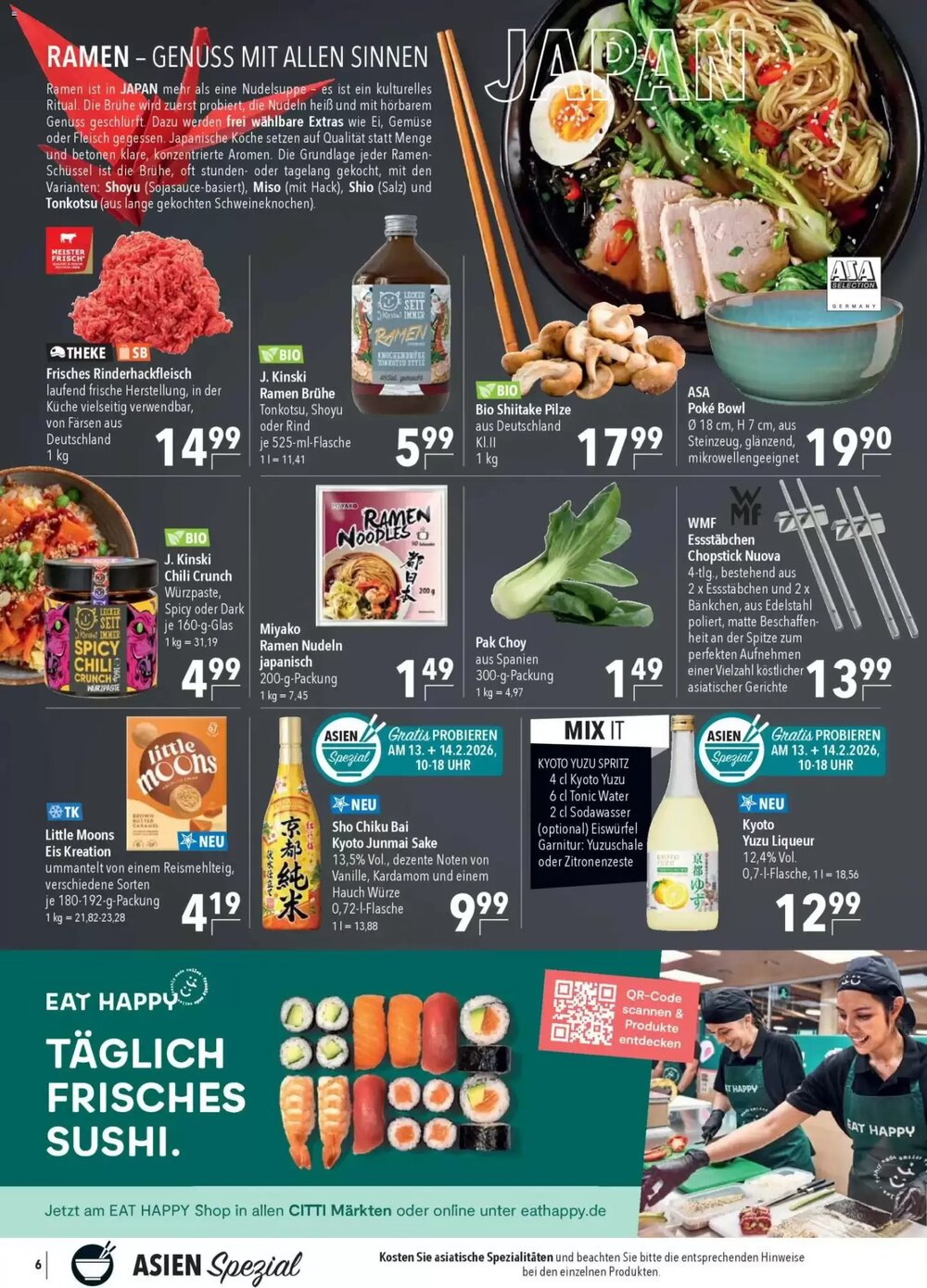 CITTI Markt Prospekt (ab 11.02.2026) zum Blättern - Seite 6