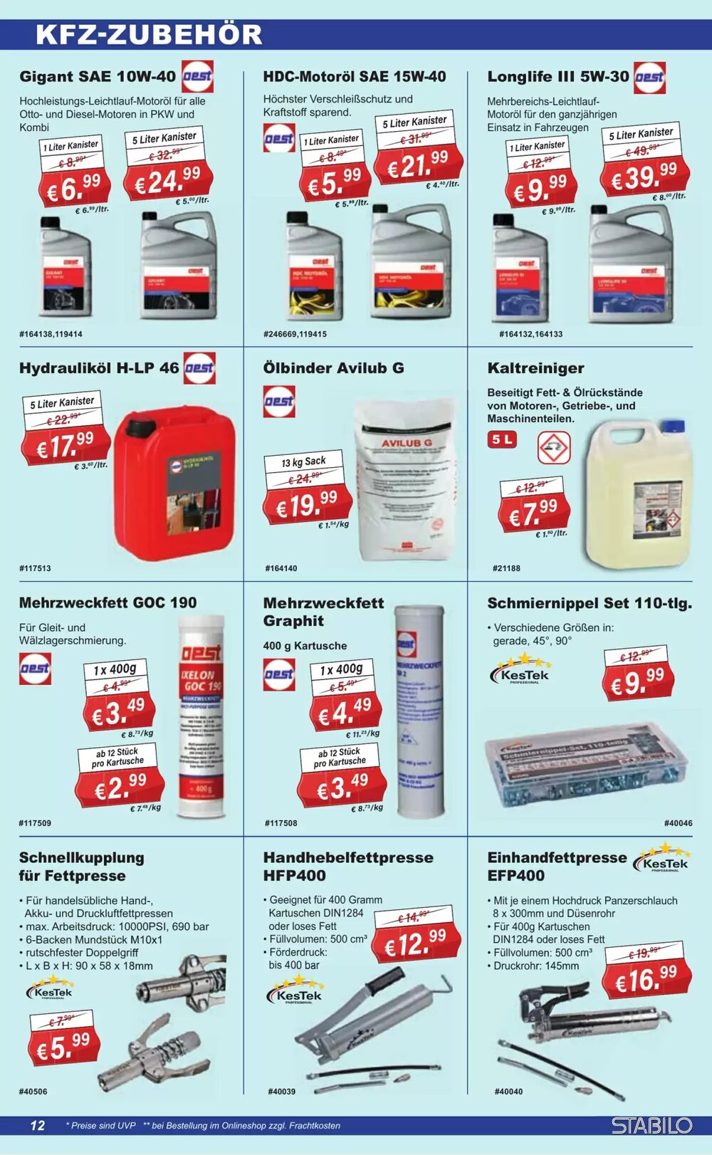 Stabilo Fachmarkt Prospekt (ab 11.02.2026) zum Blättern - Seite 12