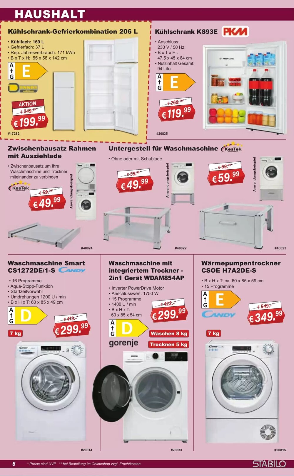 Stabilo Fachmarkt Prospekt (ab 11.02.2026) zum Blättern - Seite 6